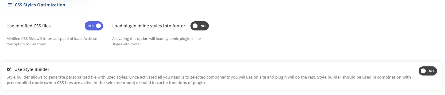How to Optimize Plugin Load of Static Resources (CSS and Javascript files) 2